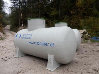 Trinkwasserspeicher für Alpines Schutzhaus