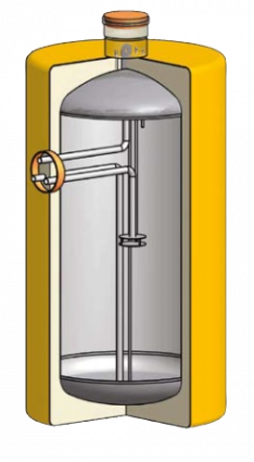 Schütter Behältercenter, Pufferspeicher unterirdisch stehend bis 14.000 Liter