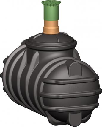 Sammelgrube 1.000 l, mit Tankdom DN 200