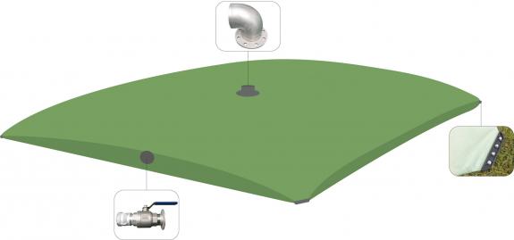 Flexibler Tank Landwirtschaft