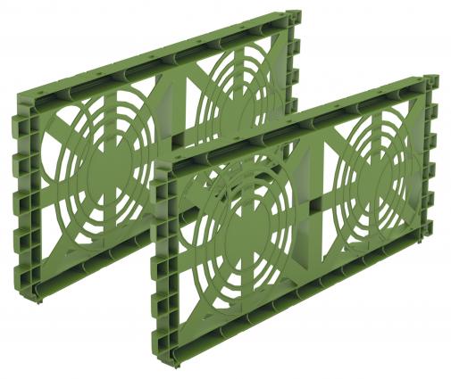 EcoBloc light Endplatten-Set (2St.)