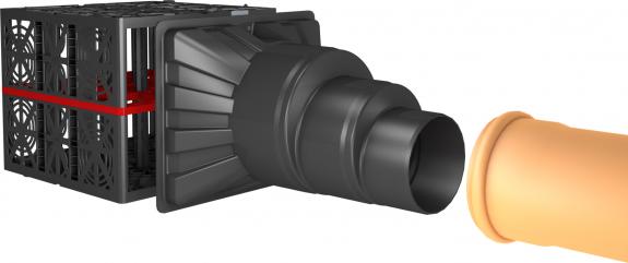 EcoBloc Inspect Adapterplatte DN 300/400/500
